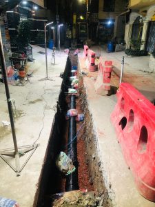 waiting for inspection, ctg.