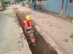 2nd layer compection done, ctg.